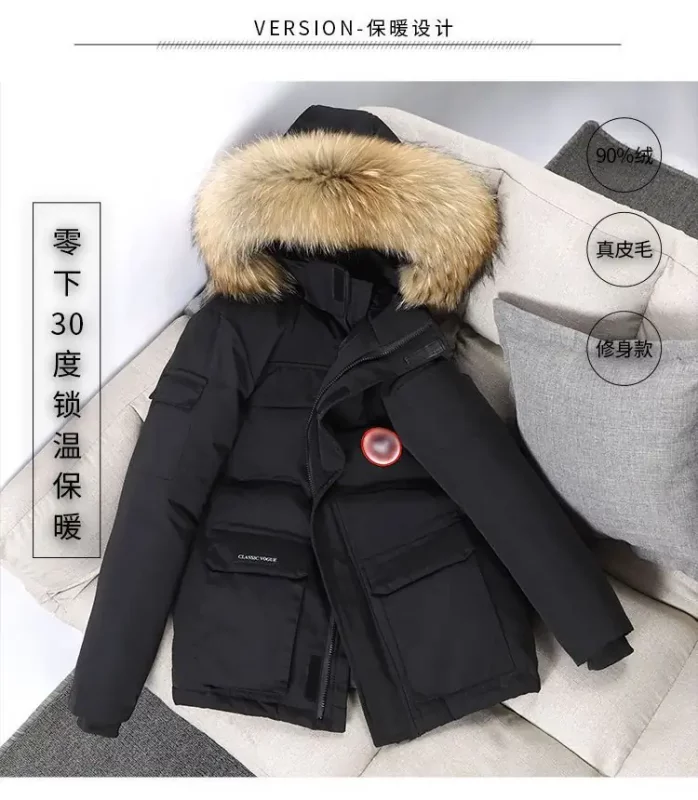 Canada Goose Style Parka 550FP Down Winter Jacket