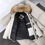 Canada Goose Replica 550FP Corduroy Down Parka White - Image 4