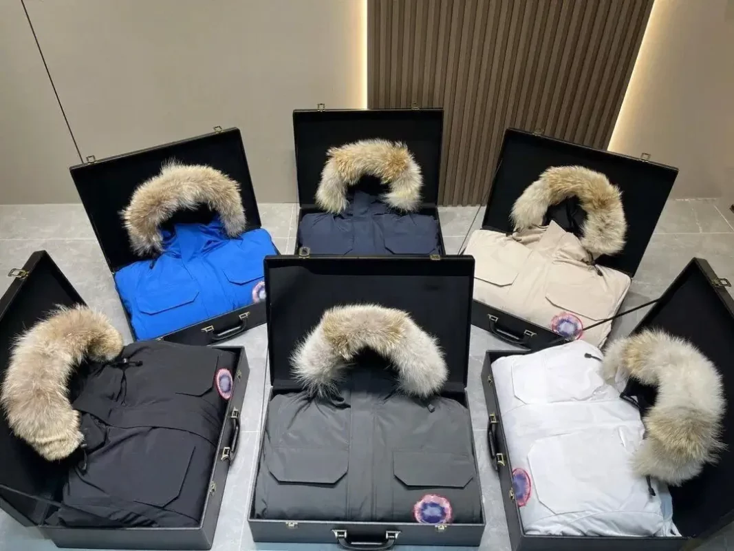 Canada Goose Graphite Grey Black Label Mid-Length Jacket for Men and Women