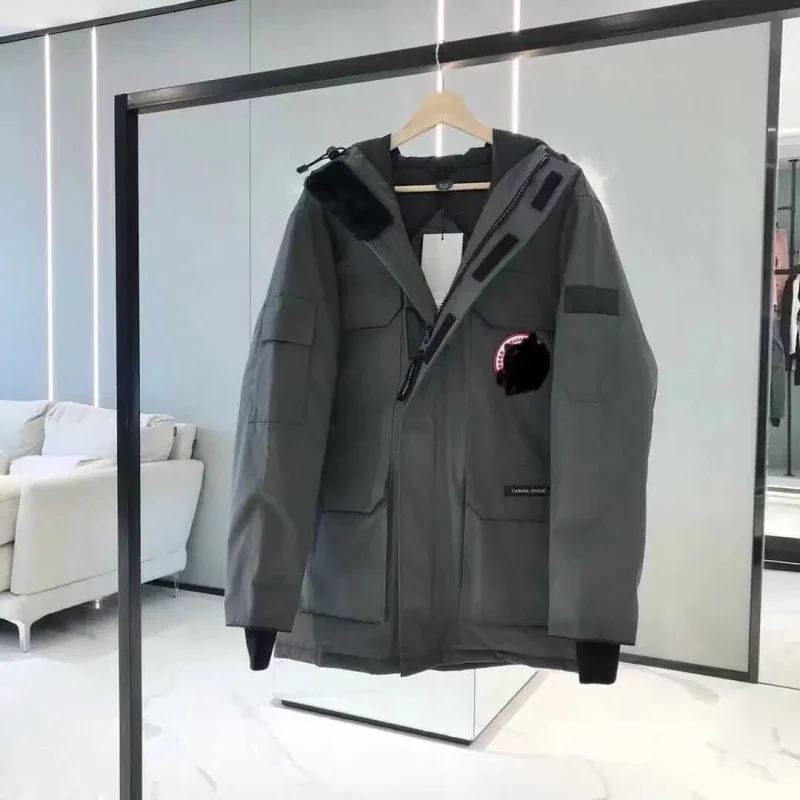 Canada Goose Graphite Grey Unisex Mid-Length Jacket