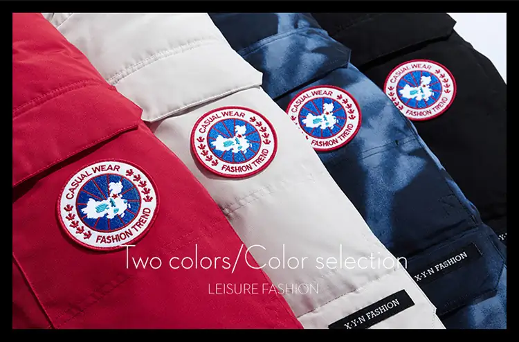 Canada Goose White Parka with 650+ Fill Power