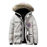 Canada Goose White Parka with 650+ Fill Power - Image 3